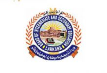 Larkana Board 9th and 10th Class Date Sheet 2026