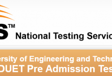 Dawood University DUET Test Result 2026 NTS Answer Keys
