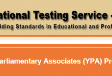 NTS Test Result Young Parliamentary YPA Programme 2017 Answer Keys