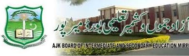 AJK Mirpur Board Intermediate Date Sheet 2026