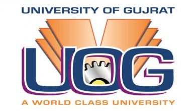 University Of Gujrat UOG MA MSc Date Sheet 2026