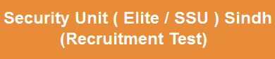 Sindh Police Elite / SSU NTS Test Result 2015 26th April