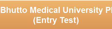 Shaheed Zulfiqar Ali Bhutto Medical University PIMS NTS Entry Test Result 2015