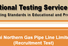 SNGPL Test Result 2026 NTS Answer Keys