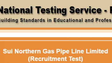 SNGPL Test Result 2026 NTS Answer Keys