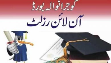 Gujranwala Board 9th Class Result 2026