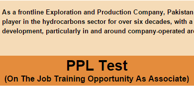 PPL Jobs 2015 In Pakistan Petroleum Limited Download NTS Application Form, Last Date