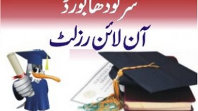 Sargodha Board Matric 10th Class Supplementary Result 2026