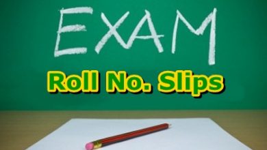 University of Peshawar BA BSc Roll No Slips 2026