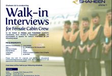 Female Cabin Crew Jobs In Shaheen Airline 2026 Walk In Interview