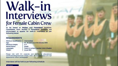 Female Cabin Crew Jobs In Shaheen Airline 2026 Walk In Interview