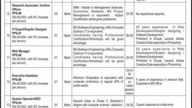 China Pakistan Economic Corridor Jobs 2026 NTS Application Form Last Date