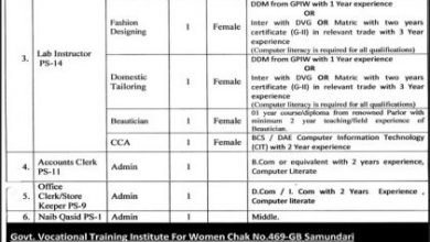 Govt Of Punjab TEVTA Jobs 2017 Application Form Download Online Last Date