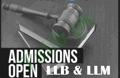 Law Colleges Admission 2026 In Pakistan
