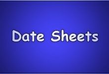 Faisalabad Board Inter Supplementary Date Sheet 2026