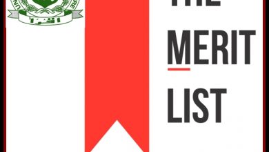 UHS MBBS BDS Merit List 2026