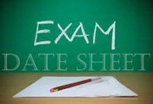 BISE Quetta Board 9th And 10th Class Date Sheet 2026