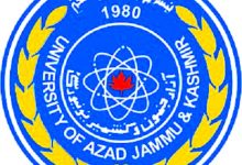 AJK University BA BSc Date Sheet 2026 Part 1 2