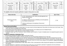 PS Health Punjab Nurses Jobs 2017 NTS Application Form, Test Date, Eligibility