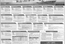 Pak Navy Short Service Commission 2026-B Online Registration, Last Date