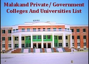 Malakand Private, Government Colleges And Universities List