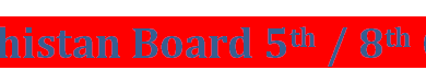 Balochistan Board Quetta 5th / 8th Class Result 2026 11 Balochistan Board Quetta 5th / 8th Class Result 2026