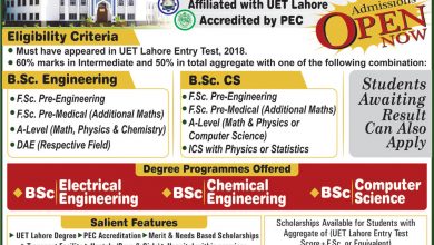 Sharif College Of Engineering SCET Admissions 2026 BSc Eligibility Form Last Date