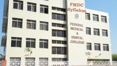 FMDC Entry Test Syllabus 2026