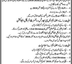 Government College Gulberg Lahore For Boys Admission 2026