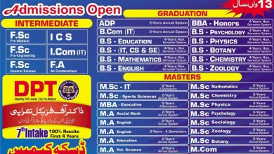 Royal Group Of Colleges Gujranwala Admission 2026 Form