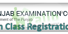 PEC 5th Class Registration Form 2026 Schedule Download Admission Form