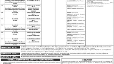 Punjab Police Junior Traffic Warden Jobs 2026 PPSC 7 Punjab Police Junior Traffic Warden Jobs 2026 PPSC Application Form