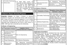 QUEST Nawabshah Admission 2026