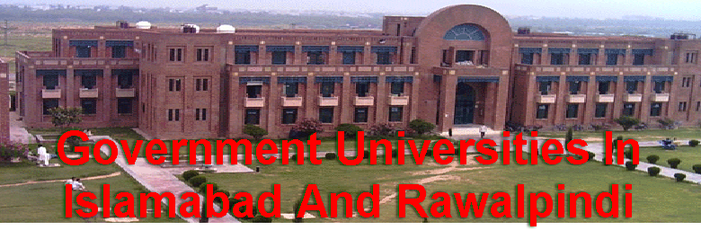 Government Universities In Islamabad And Rawalpindi 1 Government Universities In Islamabad And Rawalpindi