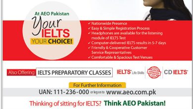 AEO Pakistan IELTS Test Dates 2026