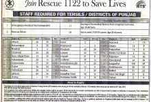 Rescue 1122 Driver Jobs 2026 Punjab NTS Apply Online Registration