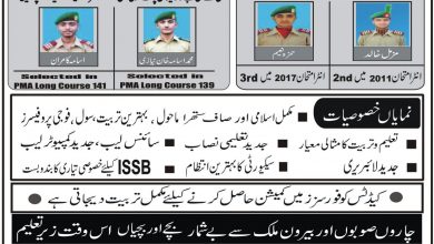 Cadet College Chakwal Admissions 2026 Form, Last Date