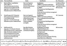 Health Department Balochistan Jobs 2026 BTS Application Form, Last Date