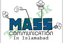 Universities Offering Mass Communication In Islamabad