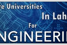 Private Engineering Universities In Lahore