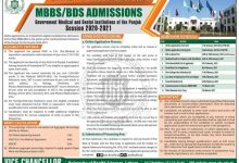 Gujranwala Medical College Admission 2026-2021