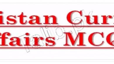 Current Affairs Of Pakistan 2026 MCQs With Answers PDF Download Free