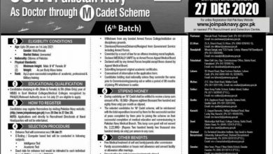 How To Join Pak Navy As a Doctor 2026 Online Registration Form 6 How To Join Pak Navy As a Doctor 2026