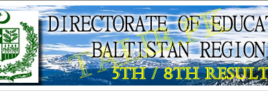 Baltistan Elementary Board Result 2026