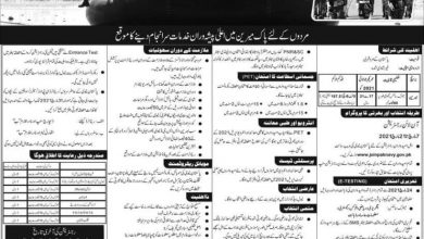 Join Pak Navy As Sailor Batch B 2026