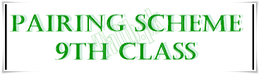 Pairing Scheme Of 9th Class 2026 4 Pairing Scheme Of 9th Class 2026