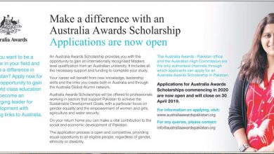 Australia Award Scholarship 2026 Pakistan Application Form Last Date