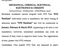 FFC Management Trainee Program Test Result 2026 NTS Answer Keys