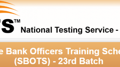 State Bank Officer Training Scheme 2026 SBOTS 23rd Batch Online Apply