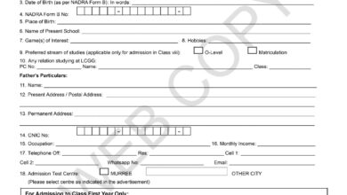 Lawrence College Murree Admission Form 2026 1st Year Entry Test 24 Lawrence College Murree Admission Form 2026 1st Year Entry Test